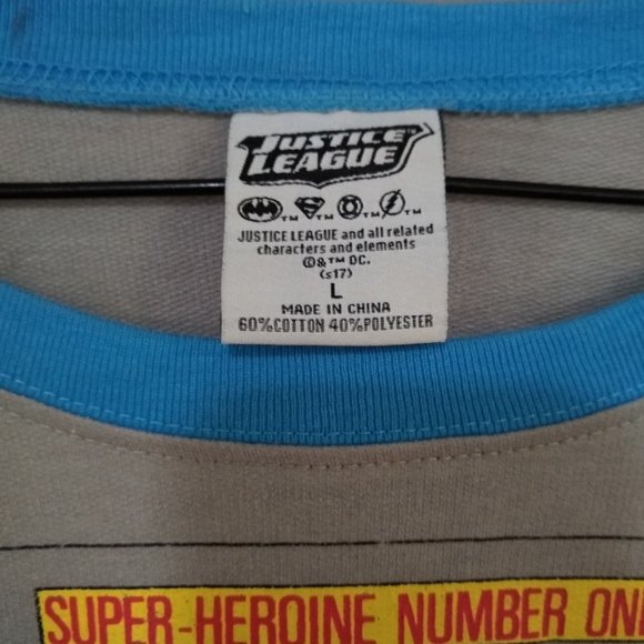 WONDER WOMAN LONG SLEEVE SHIRT (Justice League) - Picture 4 of 6